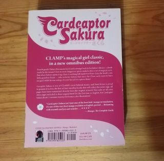 Cardcaptor Sakura Book 1 by Clamp Staff Dark Horse 2010,  Trade Paperback Rare 2