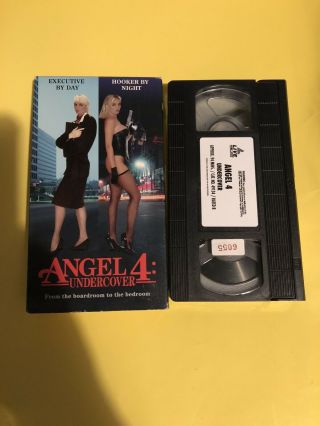 Angel 4 Undercover Vhs Horror 1994 Erotic.  Rare/oop