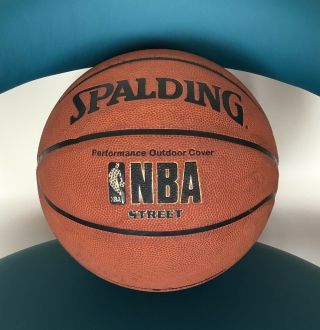 Spalding Nba Street Outdoor Basketball Vintage Rare 29.  5”