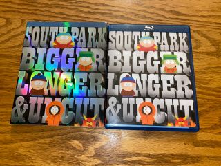 South Park Bigger Longer & Uncut The Movie 2009 With Rare Oop Slipcover