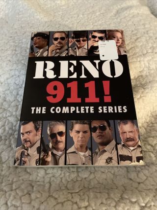 Rare Oop Dvd Reno 911 : The Complete Series 14 Disc Set Six Seasons W Slipcover