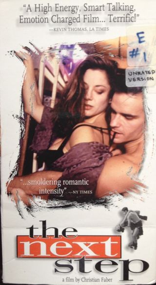 The Next Step (vhs) Rare 1996 Erotic Drama; Unrated Version; Letterbox