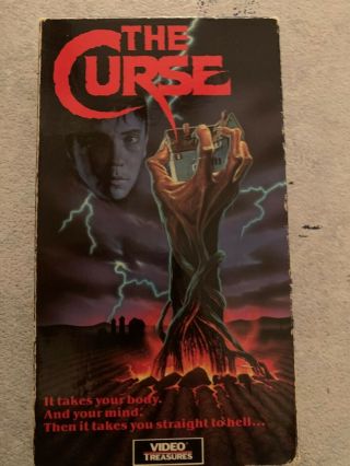 The Curse Lucio Fulci Rare Horror Lovecraft Color Out Of Space Vhs