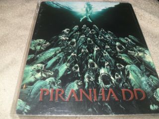 Piranha Dd (2012) Very Rare Region B (read Details) Steelbook Blu - Ray