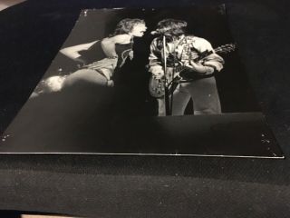 Rare 7x9” Early Mick Jagger Brian Jones Concert Photo By Willie Hurley