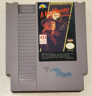 A Nightmare On Elm Street Nes Game Rare Game Great