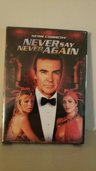 James Bond - Never Say Never Again - Out Of Print - Like Sean Connery Rare