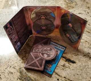 Earth 2 The Complete Tv Series Dvd Rare Oop 4 Discs Sci - Fi Show 21 Episodes