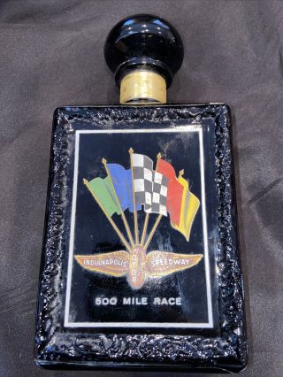 Mario Andretti Indianapolis 500 1969 Winning Whiskey Decanter Rare