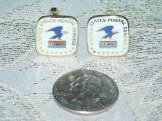 Rare United States Postal Services US Mail Cuff Links US POST OFFICE 2
