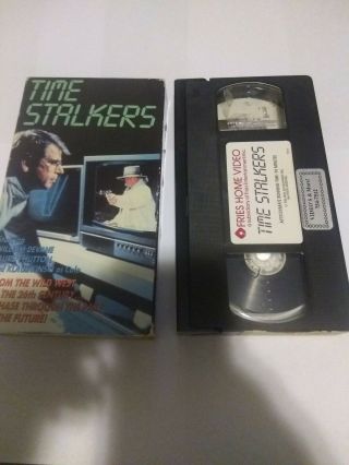 Time Stalkers (1986) Vhs 1989 Time Travel Sci - Fi Science Fiction Rare