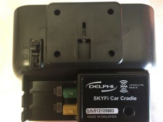 Dual Farka Rare Euc Delphi Replacement Skyfi Skyfi2 Car Cradle Only Xm 6v Dock