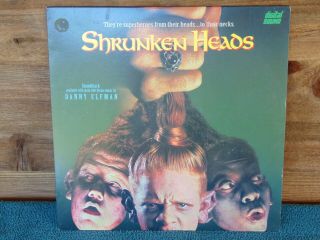 Shrunken Heads Laserdisc 1994 Very Rare