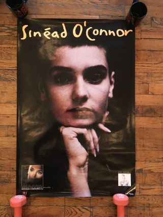 Rare Sinead O’connor - I Do Not Want What I Haven’t Got Vintage 1990 Promo Poster
