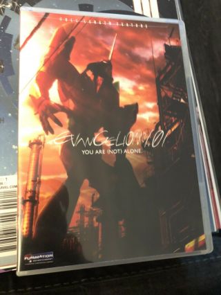 Evangelion: 1.  01 You Are [not] Alone Neon Genesis Evangelion Dvd Oop Rare