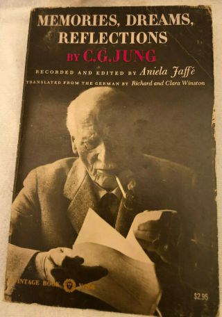 Memories,  Dreams,  Reflections By C.  G.  Jung Softcover (c) 1963 By Random House Rare