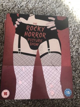 Rocky Horror Picture Show Blu - Ray Steelbook (all Region) Uk Release Oop Rare