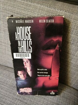 A House In The Hills Vhs Horror Slasher Michael Madsen Very Rare Htf