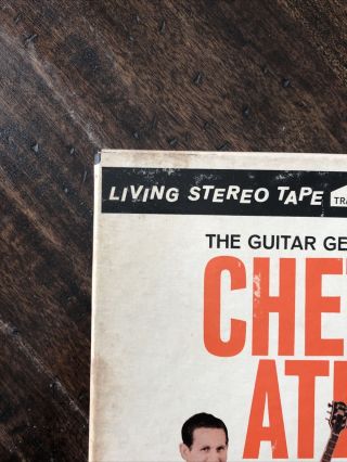 Rare CHET ATKINS “ Guitar Genius “ RCA 7 1/2 IPS 4Track Reel To Reel tape 2