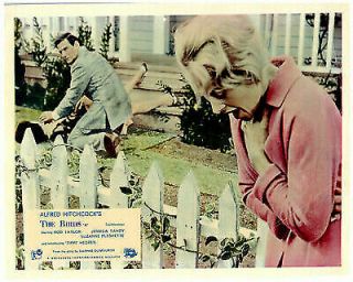 The Birds Lobby Card Rod Taylor Tippi Hedron Alfred Hitchcock 1963 Rare