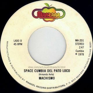 Rare Private Texas Latin Chicano Dancefloor Cumbia Tejano 45 Machismo 1978 Hear