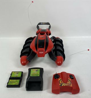 Mattel Hot Wheels Rc Terrain Twister Rare Red Battery Charger