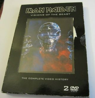Iron Maiden - Visions Of The Beast (dvd,  2003) Rare Oop,  Complete,