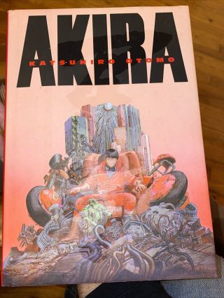 Akira English Manga Volume 1 Hardcover Katsuhiro Otomo Oop Rare Anime Kaneda 4k