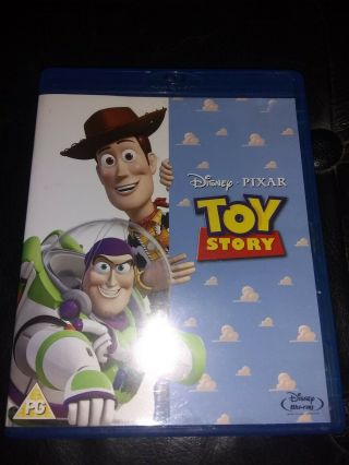 Toy Story (blu Ray) Rare Oop Disney Pixar