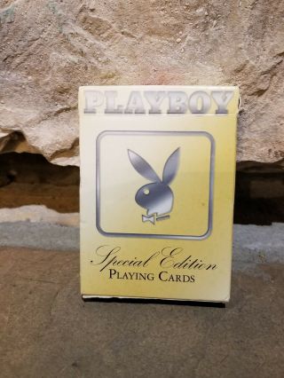 Playboy Special Edition Playing Cards 2005 Rare Hugh Hefner Complete Set Covers