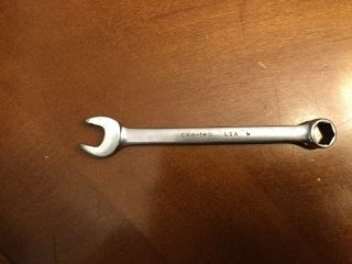 Rare Vintage Snap - On Oxa - 140 Combination Wrench 7/16 Usa 6 Pt Box End