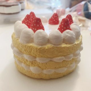 Rare Christmas Shortcake Cake Squishy