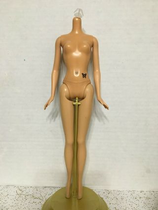 Barbie My Scene Street Style Kennedy Doll’s Body With Butterfly Tattoo Rare