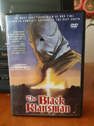 The Black Klansman / I Crossed The Color Line Dvd Rare/oop Black Film