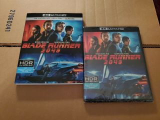 Blade Runner 2049: W/rare Near Slipcover (4k Ultra Hd & Blu - Ray) No Code