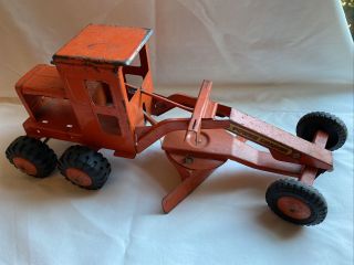 Vintage Marx Power Grader Tractor Toy Rare