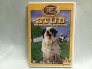 Stub - The Best Cowdog In The West (the Wonderful World Of Disney) Dvd Rare