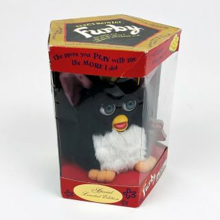 Graduation Furby Special Limited Edition Rare Misprint Box 70 - 886 1999
