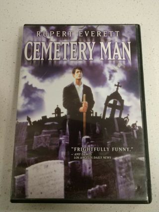 Cemetery Man (dvd,  2006) Rare - Anchor Bay - Oop - Htf Horror