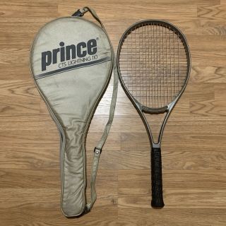 Rare Prince Cts Lightning Oversize Tennis Racket W/ 110 Case - Needs Grip
