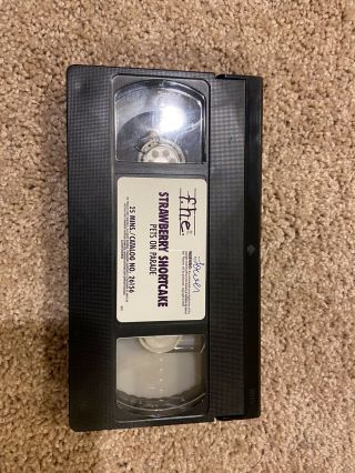 STRAWBERRY SHORTCAKE - PETS ON PARADE RARE VHS 1982 3