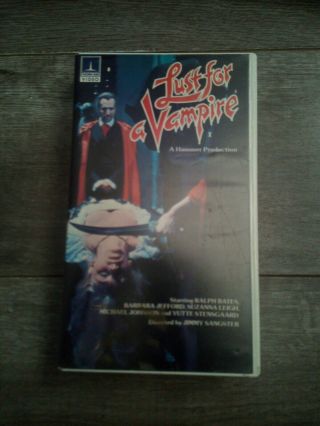 Lust For A Vampire 1974 (vhs Thorn Emi) Hammer Vampire Horror Very Rare