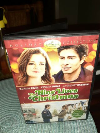 The Nine Lives Of Christmas Dvd 2015 Oop Extremely Rare Hallmark Holiday Movie