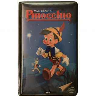 1985 Walt Disney Classics Pinocchio Black Diamond Vhs Movie Rare Collectors