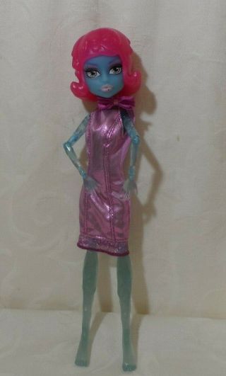Monster High Doll CAM Create a Monster Ice Girl Blue Doll Blue Hair Rare 2