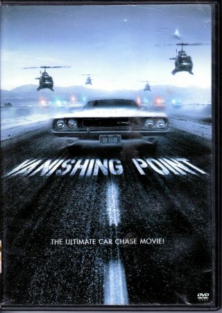 Vanishing Point (dvd,  1971) Barry Newman - Oop/rare - Uk,  Us Version