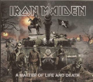 Iron Maiden A Matter Of Life And Death Cd,  Ltd.  Ed.  Dvd W/ Slipcover Rare 2006