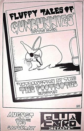 Gun Bunnies Austin Club Cairo 1980 