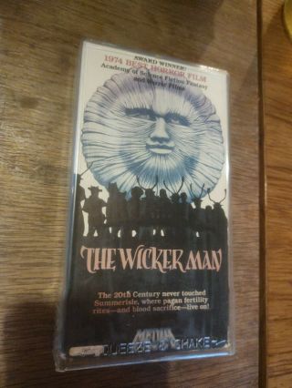 The Wicker Man (vhs,  1985,  American Theatrical Version) Rare Cover