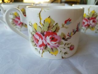 Rare Cath Kidston Blossom Princess Cup/mug,  Fine Bone China By Queen 